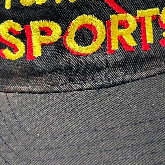 Vintage 90s Mahowald Sports Ski-Doo Hat Baseball Cap New Prague Snapback Black - Picture 7 of 11